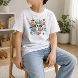 Official Good Doodle Summer Bank Holiday Beach Fun ICE Cream Shirt - Image 9