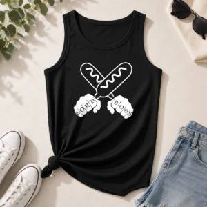 Funny Corndog Knuckles Hotdog Tank Top