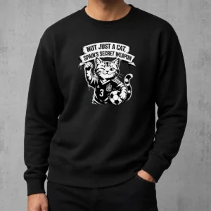 Top Good Spain Soccer Cat Meme Stencil Sweater