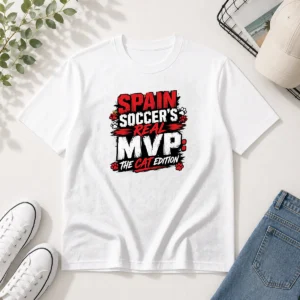 Hot Spain Soccer Cat Meme Streetwear