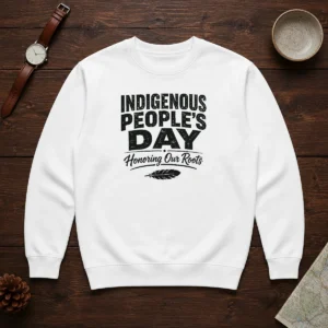 Nice Indigenous Peoples Day Pride Silhouette (2) Sweater