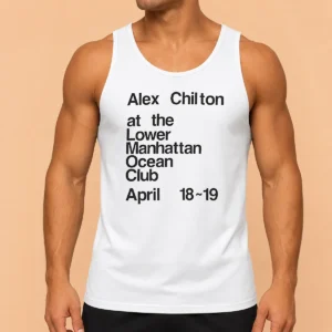 Hot Pretty Alex Chilton At The Lower Manhattan Ocean Club April 18 19 Tank Top