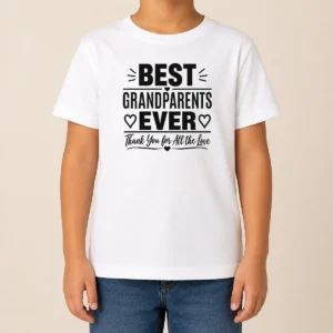 Hot Good Grandparents Day Best Grandparents Ever Minimalist Kids T-Shirt
