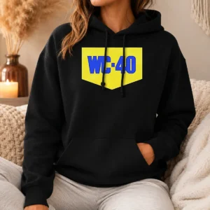 Top WC 40 Logo Parody Hoodie