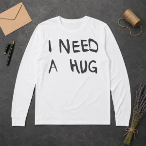 Awesome Good I Need A Hug Affection Comfort Mental Health Long Sleeve Shirt