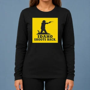 Premium Awesome Idaho Shoots Back Long Sleeve Shirt