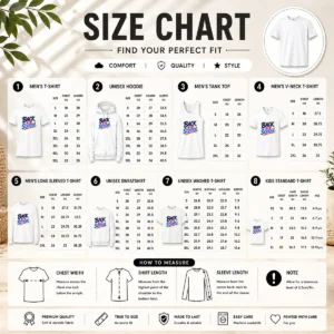 Size chart for Official Vibrant Back To School Apple Pencil Sunburst with measurements in inches and cm to help choose the right fit