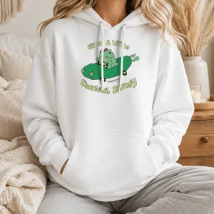 Hot Top Off On A Little Emotional Journey Frog In A Pickle Car Hoodie