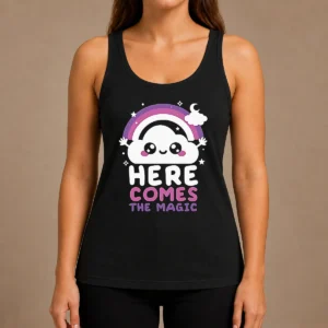 Pretty Cloud Here Comes The Magic Tank Top