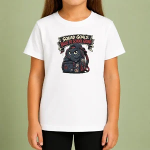 Top Hot Back To School Squad Goals Streetwear Kids T-Shirt