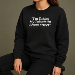 Nice Official I'M Taking My Talents To Broad Street Philadelphia Flyers Sweater