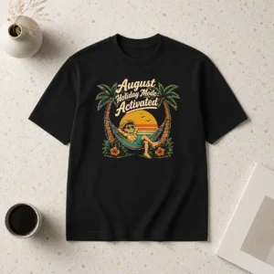 Awesome Hot August Holiday Vintage Vacation Mode