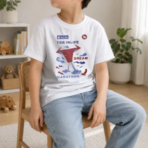 Nice TBR Inlife Dream Marathon Kids T-Shirt