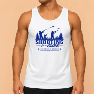 Good Original Shooting For A Cure Ron'S Fight Is Our Fight Tank Top