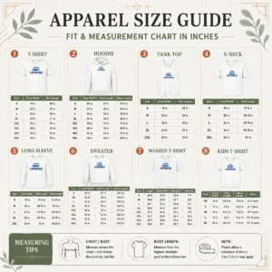 Size chart for Top Nice Lebron James Philadelphia 76ers Trust The Process NBA Basketball with measurements in inches and cm to help choose the right fit