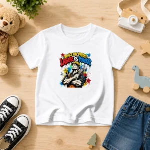 Nice Labor Day Pride Graffiti For Workers Kids T-Shirt