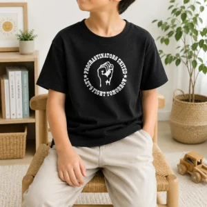 Premium Good Procrastinators Union Let'S Fight Tomorrow Geek Kids T-Shirt