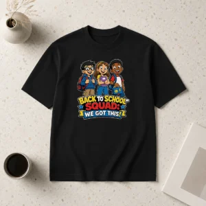 Nice Pretty Back To School Cartoon Squad For Kids