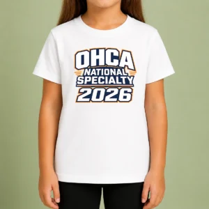Top OHCA National Specialty 2026 Typography Pride Kids T-Shirt