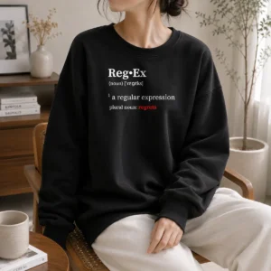 Hot RegEx Definition A Regular Expression Plural Noun Regrets Sweater