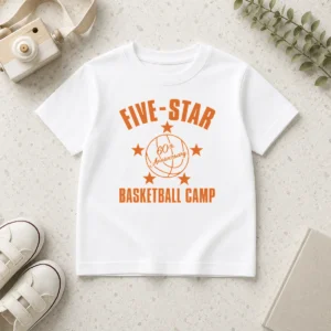 Premium Awesome Five Star Basketball Camp 60th Anniversary Kids T-Shirt