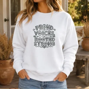 Official Indigenous Peoples Day Pride Line Art Sweater