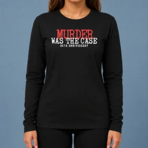 Premium Top Murder Was The Case 30th Anniversary Snoop Dogg Long Sleeve Shirt
