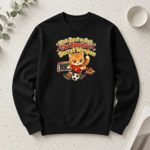 Hot Pretty Spain Soccer Cat Meme Funny Soccer Kawaii Long Sleeve Shirt