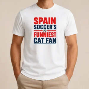 Official Premium Spain Soccer Cat Meme Funny Minimalist