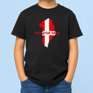 Pretty Nice Top Greenland Not For Sale Map Of Greenland Territory Kids T-Shirt
