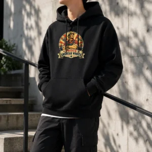 Pretty Labour Day Proud American Worker Vintage Hoodie