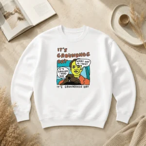 Nice Awesome Phil Connors Groundhog Day It Is Groundhog Day What Day Is This Sweater
