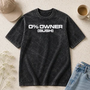 Top Hot 0 Owners Bush Washed T-Shirt