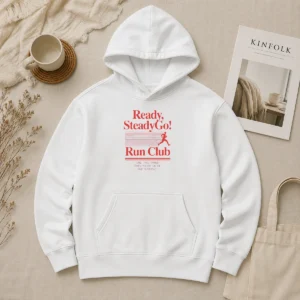 Hot Pretty Ready Steadygo Run Club Running Hoodie