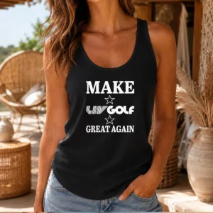 Awesome Make LIV Golf Great Again Tank Top