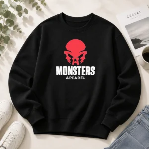 Pretty Monsters Logo Streetwear Sweater
