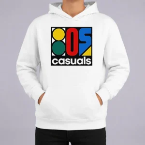 Hot Awesome 80s Casuals Lgo Hoodie