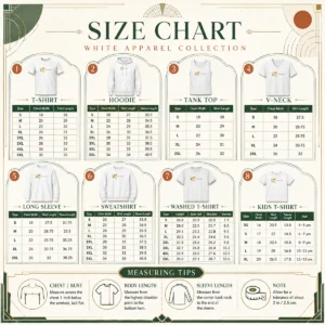 Size chart for Pretty Windoge 8 Doge Windows Logo with measurements in inches and cm