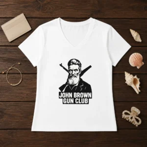 Premium John Brown Gun Club Vintage V-Neck Shirt