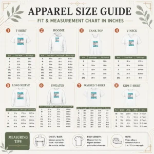 Size chart for Funny Nice Trans Rights Are Human Rights LGBTQ Pride with measurements in inches and cm to help choose the right fit