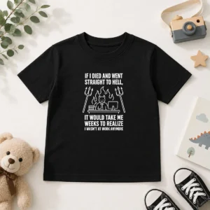 Nice Taking Me Weeks To Realize I Wasn'T At Work Anymore Geek Kids T-Shirt