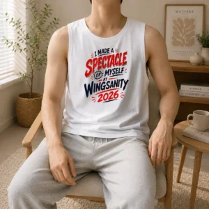 Official Funny I Made A Spectacle Of Myself At Wingsanity 2026 Tank Top