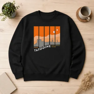 Hot Pretty Visit National Park Star Wars Sci Fi Travel Sweater
