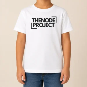 Pretty Original The Node Project Branding Kids T-Shirt