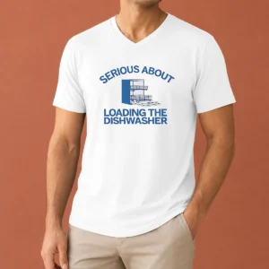 Premium Pretty Serious About Loading The Dishwasher Kitchen V-Neck Shirt