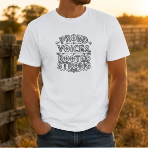 Official Indigenous Peoples Day Pride Line Art