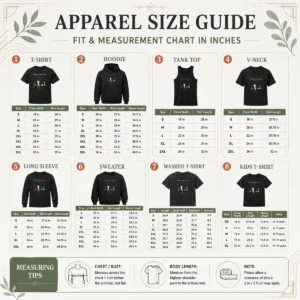 Size chart for Nice Good Sorry I Missed Your Call I Was On My Other Line with measurements in inches and cm to help choose the right fit