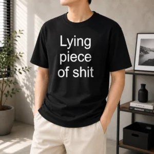 Official Lying Piece Of Shit Sarcastic Humor Quote