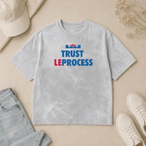 Original Pretty Lebron James Philadelphia 76ers Trust Leprocess Washed T-Shirt