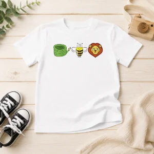 Awesome Nice Hose Bee Lion Funny Kids T-Shirt